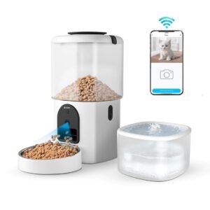 SUONO COMEDOR Y BEBEDERO PETS WIFI Y CÁMARA