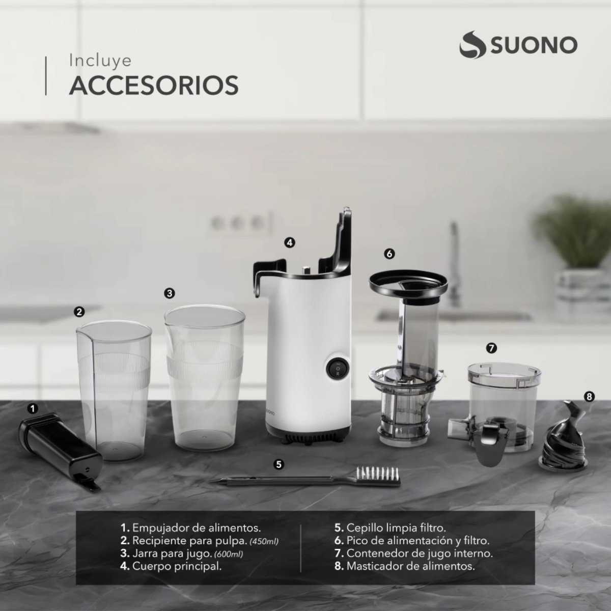 SUONO JUGUERA EXTRACCION LENTA VERTICAL - Imagen 6